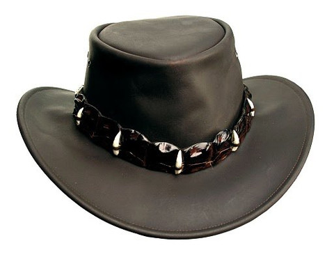 The Black Dundee Croc Hat