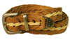 Kakadu Hand Braided Belt - Rust